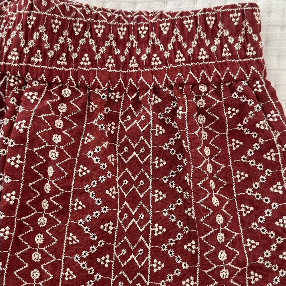 Zara Embroidered Eyelet Shorts - Picture 4 of 6